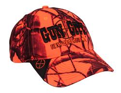Buy Gun City Blaze Orange Camo Baseball Cap in NZ New Zealand.