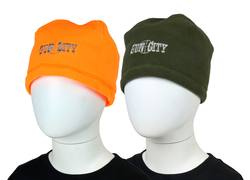 Buy Gun City Kids Micro-fibre Fleece Beanie | Olive or Orange in NZ New Zealand.