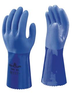 Buy Showa 660 Rubber Gloves: Blue in NZ New Zealand.