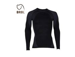 Buy BRBL Men Long Sleeve Shirt Black Tooth in NZ New Zealand.