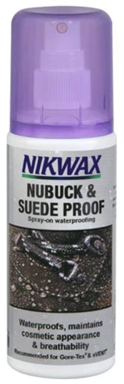 Buy Nikwax Nubuck & Suede Proof: Spray-On Waterproofing - 125ml Bottle in NZ New Zealand.