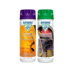 Buy Nikwax Twin Pack: Tech Wash + TX Direct Wash-In 2x300ml in NZ New Zealand.