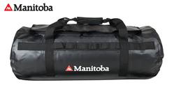 Manitoba 45L Gear Bag - Waterproof Travel Backpack/Duffle Bag | Black