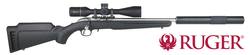 Buy 17HMR Ruger American 22" with Burris Signature HD 3-15x44 Scope & Hushpower Silencer in NZ New Zealand.