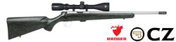 Buy 17 HMR CZ 455 All Weather Stock Stainless, Ranger 3-9x42 Scope and Muzzle Brake in NZ New Zealand.