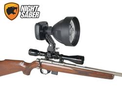 Buy Night Saber Scope Mounted LED 150mm LED Rechargeable Spotlight 1200 Lumens in NZ New Zealand.