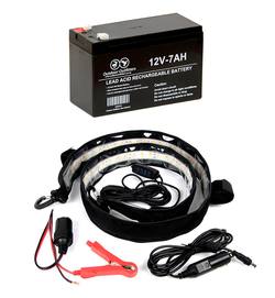 Buy LED Lightstrip 700lm & 12V Battery Combo in NZ New Zealand.