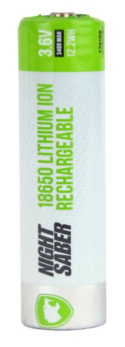 Buy Night Saber 18650 Rechargeable Li-ION Battery in NZ New Zealand.
