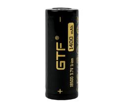 Buy GTF 18500 3.7v 1400mAh Lithium Ion Battery in NZ New Zealand.