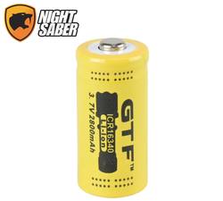 Buy Night Saber 3.7V CR123A Rechargeable 2.8AH Battery in NZ New Zealand.