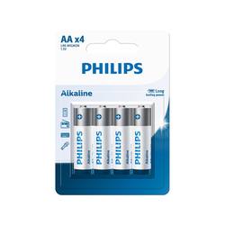Buy Philips LR6A4B AA 1.5V Alkaline Long Lasting 4 Pack in NZ New Zealand.