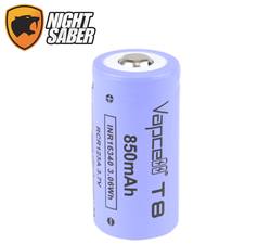Buy Night Saber 3.7V CR123A Rechargeable 850MAH Battery in NZ New Zealand.