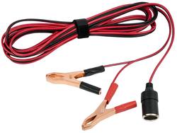 Buy Night Saber 5.5m Alligator Clip-to-Female Cigarette Vehicle Battery Extension Cord in NZ New Zealand.