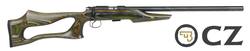 Buy 22 CZ 455 Evolution Varmint Blued Green Laminate in NZ New Zealand.