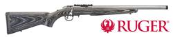 Buy .22 WMR Ruger American Target Stainless with Laminate Stock & Threaded 18" Barrel in NZ New Zealand.
