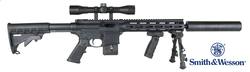 Buy 22 Smith & Wesson M&P 15-22 Sport with Bipod, Folding Foregrip, Scope & Silencer in NZ New Zealand.