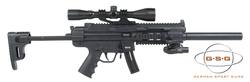 Buy .22LR GSG-16 MP5 Replica, Red Dot, 3-9x40 Scope, Laser, Torch and Foregrip Package in NZ New Zealand.