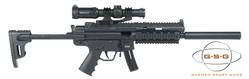 Buy .22 LR German Sport Guns GSG-16 MP5 Replica 16.25" with 10-Shot Mag & Ranger 1-8x24i Scope in NZ New Zealand.