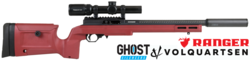 Buy 22 Volquartsen 10/22 with KRG Bravo Red Chassis, Carbon Barrel, Ranger 1-8x24i, & Ghost Silencer in NZ New Zealand.