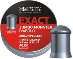 Buy JSB Exact Jumbo Monster Diabolo .22 200RND in NZ New Zealand.