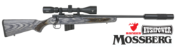 Buy 223 Mossberg MVP Predator Fluted With Ranger 4-12x42 Scope & Silencer in NZ New Zealand.