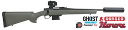 Buy 223 Howa 1500 MiniAction Green with Ranger Red Dot & Ghost Silencer in NZ New Zealand.
