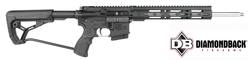 Buy .223 Diamondback DB15 Free-Float Heavy Barrel M-Lok: 16" Stainless in NZ New Zealand.
