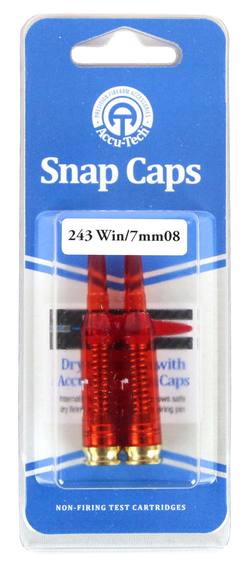 Buy Accu-Tech Snap Caps - 243 Win / 7mm08 in NZ New Zealand.
