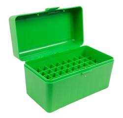 Buy MTM Ammo Box 7Mag/300Mag/375H&H 50 Round Green in NZ New Zealand.