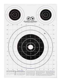 Buy Paper Bulls Eye Targets 300 x 420mm in NZ New Zealand.