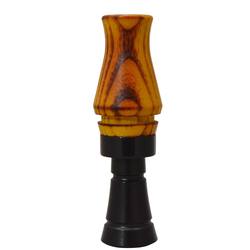 Buy Buck Gardner Duck Call ‘Double Nasty Hedge Wood ’ Double Reed, Wood/Acrylic, Brown/Black in NZ New Zealand.