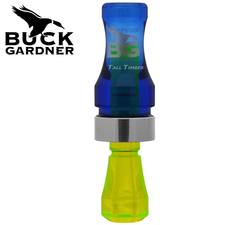 Buy Buck Gardner Duck 'Tall Timber II' Single Reed, Poly, Blued/Fluorescent-Green in NZ New Zealand.