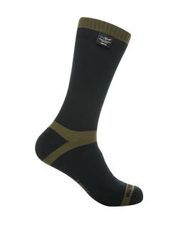 Buy DexShell Trekking Waterproof Socks with Merino Inner: Black/Olive Green in NZ New Zealand.