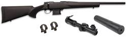 Buy 300-BLK Howa 1500 MiniAction Heavy Barrel 16" with Scope & Silencer in NZ New Zealand.