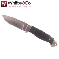 Buy Whitby Pakkawood Sheath Knife 3.25" Black in NZ New Zealand.