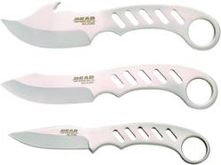 Buy Bear Edge Knives 3-Piece Set Fixed Blade  W/Sheath in NZ New Zealand.