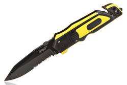 Buy Walther Knife Rescue 95mm Yellow in NZ New Zealand.