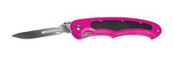 Buy Havalon Piranta-Bolt Folding Knife: Power Pink in NZ New Zealand.