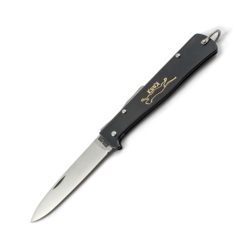 Buy Mercator Folding Knife Black Cat K55K Carbon Steel 9cm Blade in NZ New Zealand.