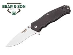 Buy Bear & Son Knife Sideliner G10 4.5" Black in NZ New Zealand.
