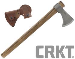 Buy CRKT Woods NoBo T-Hawk Axe & Leather Sheath in NZ New Zealand.
