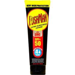 Buy BUSHMAN SUNSCREEN SPF50+ WITH ZINC 125ML in NZ New Zealand.