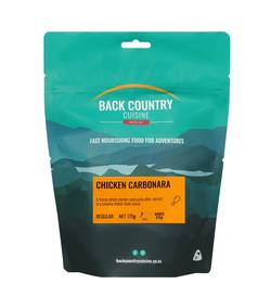 Buy Back Country Cuisine Freeze Dri Meal: Chicken Carbonara in NZ New Zealand.