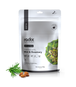 Buy Radix Nutrition Keto Lamb, Mint & Rosemary - Dehydrated Meal in NZ New Zealand.