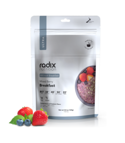 Buy Radix Nutrition Breakfast Mixed Berry - Dehydrated Meal in NZ New Zealand.
