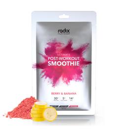 Buy Radix Nutrition Ultimate Recovery Workout Smoothie Berry & Banana in NZ New Zealand.