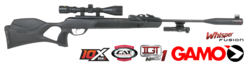 Buy .177 Gamo Swarm Magnum Gen 2 Gas Piston Air Rifle 1650fps with Green Laser & 3-9x40ao Scope in NZ New Zealand.