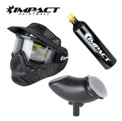 Buy Impact Paintball Accessory Package - Dual Lens Mask in NZ New Zealand.