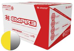 Buy .68 Cal Empire Hotbox Paintballs: 2000 Rounds - Yellow/Silver in NZ New Zealand.