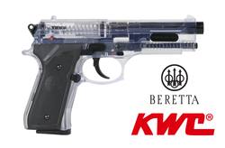 Buy KWC Beretta 92FS 6mm Clear BB Air Soft Gun in NZ New Zealand.